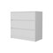 Homeroots 33" White Three Drawer Dresser 518024 - alternate 1