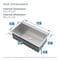 Wrightmaster 32 in. Drop-In Single Bowl 20 Gauge Silver Stainless Steel Kitchen Sink with Drain and Hook ZOR-BR02D-321908 - alternate 2