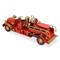 Homeroots 6" Red and Gold Metal Hand Painted Early 20th Century Red Fire Engine Model Car 489419 - alternate 2