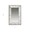 Homeroots 20" Silver Glass Framed Accent Mirror 484982 - alternate 2