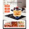Vevor Pressure Cooker 6.3Qt Pressure Cooker Stainless Steel with Steaming Rack 22cm/6L - alternate 2