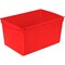 Storex Wide Book Bin, Assorted Color, 6PK 71126E06C - alternate 2