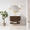 James Martin Vanities Allamari 36" Single Vanity, Sable w/ 3 CM White Zeus Silestone Top D640-V36-SBL-WWZ - alternate 2