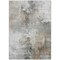 Homeroots 3' X 5' Ivory Gray And Khaki Abstract Washable Indoor Outdoor Area Rug 616832 - alternate 2