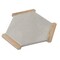 Apollo Tile Aureole 8.66 in. x 9.84 in. Matte Cloud Gray and Brown Porcelain Hexagon Wall and Floor Tile (8.07 sq ft/case) - 18 Sheets APLENC88CENA - alternate 2