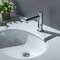 Kibi Circular Touchless Bathroom Faucet with Pop-Up Drain, Plug-In or Battery Powered C-KBF1029CH - alternate 2
