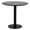 Homeroots 32" Black Rounded Steel Bar Table 524951 - alternate 1
