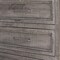 Homeroots 37" Gray Solid Wood Four Drawer Chest 524583 - alternate 2
