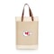 Picnic Time Family Of Brands NFL Kansas City Chiefs - Pinot Jute 2 Bottle Insulated Wine Bag 539-02-187-164-2 - alternate 1