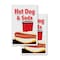 Signmission Hot Dog & Soda, A-Frame & 2 Decals Installed, Heavy-Duty Plastic Frame SBHD-D-2436-Hot Dog & Soda - alternate 2