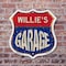 Signmission Willie's Garage, 6 inch X 6 inch, Plastic Sign, 2PK SHI-P-2PACK-6-383-WILLIE - alternate 2