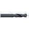 Titan Usa Titan USA CD30015 Stub Length Drill Bit, 15/64 Dia, 135 deg, HSS, Black Oxide, 12 PK CD30015 - alternate 2