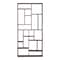 Homeroots 86" Brown And Natural Solid Wood and Wood Ten Tier Bookcase 517717 - alternate 2