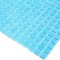 Apollo Tile Dune 12 in. x 12 in. Glossy Aqua Blue Glass Mosaic Wall and Floor Tile 20 sq. ft./case, 20PK APLSA88BL501A - alternate 2