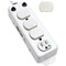 Tripp Lite Outlet Strip, Hospital Grade, Rack Mounted, 4 5-15R-HG, 5-15P-HG, 15 ft., White PS-415-HG-OEM - alternate 1