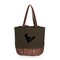 Picnic Time Family Of Brands NFL Houston Texans - Coronado Canvas and Willow Basket Tote 203-00-140-134-2 - alternate 2