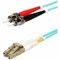 Add-On This Is A 15M Lc (Male) To St (Male) Aqua Duplex Riser-Rated Fiber ADD-ST-LC-15M5OM4 - alternate 2