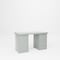 Pucel Door Cabinet Pedestal Bench, 60 in W x 34 in H x 28 in D, Gray CB-2860-S - alternate 1