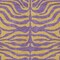 Homeroots 8' X 10' Purple And Copper Animal Print Washable Indoor Outdoor Area Rug 600705 - alternate 2