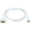 Monoprice DISPLAYPORT TO DVI CABLE - WHITE 15FT 6017 - alternate 1