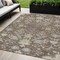 Homeroots 5' X 8' Brown Beige And Green Floral Washable Indoor Outdoor Area Rug 605450 - alternate 1