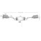 Jonathan Y Arlo 54" 2-Light Farmhouse Industrial Double Swing Arm Iron LED Wall Sconce w/Pull-Chain USB Chargin JYL6016B - alternate 2