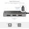 Startech.Com USB-C to Triple DisplayPort 1.4 MST Hub, 4K 60Hz, 1ft 30cm Cable, USB Type-C to MST14CD123DP - alternate 2