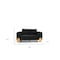 Homeroots Stylish 69in Black Velvet And Gold Accent Loveseat 480900 - alternate 2