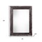 Homeroots 12" x 24" Black Solid Wood Hanging Picture Frame 386509 - alternate 2