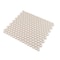 Apollo Tile Cirkel 11.46 in. x 12.4 in. Glossy Gray Porcelain Mosaic Wall and Floor Tile 9.87 sqft/case, 10PK ORB8808GRGA - alternate 3
