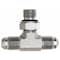 Gates Male JIC 37 Flare on Run to Male O-Ring Boss - Tee SAE to SAE G60350-0404 - alternate 2