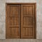 Sartodoors Sliding Closet Bypass Doors 60 x 84 inches, Ego 5010 Cognac Oak Veneer, Rails Hardware Set, Wood EGO5010DBD-DKO-6084 - alternate 2