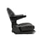 Uni Pro 1006 Air Suspension Seat 12-Volt Black Vinyl 8563 - alternate 2