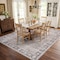 World Rug Gallery Gray Flatweave Rug - Washable Vintage Style, Neutral for Any Room 7 ft 7 in x 9 ft 6 in WR173GRAY8X10 - alternate 2