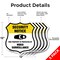 Signmission Security Notice Shield Sign This Propert, 12 inch X 12 inch, Aluminum Metal Sign, 5PK SHI-A-5Pack-12-461 - alternate 2