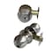 Ecs Hardware Durable Combo Lockset w/ Single Deadbolt, Stainless Steel Finish, Grade 3 SC1/KW1 ECSH-RDKDBS302-SS-KW1 - alternate 1