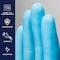 Safety Zone Synthetic Vinyl Powder Free 4.5 mil Gloves - Blue, XL - Case of 1000 GL-VN104BFX - alternate 2