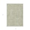 Homeroots 8' X 10' Artichoke Green And Ivory Abstract Washable Indoor Outdoor Area Rug 594896 - alternate 2