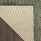 Homeroots 5' X 7' Green Geometric Indoor Outdoor Area Rug 572783 - alternate 2