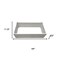 Homeroots 44" X 22" White Heavy Duty Plastic Rectangular Raised Garden Bed 654145 - alternate 2