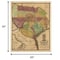 Homeroots 20" X 24" Texas And Surroundings C1837 Vintage Map Poster Wall Art 391969 - alternate 2
