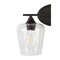 Jonathan Y Jayne 15.75" 2-Light Iron/Seeded Glass Cottage Rustic LED Vanity Light, Oil Rubbed Bronze JYL7546A - alternate 2