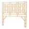 Bali & Pari Galvan Bohemian Natural Rattan Queen Size Standalone Headboard 251-13862-ZORO - alternate 1