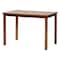 Baxton Studio Renaud Modern Grey and Walnut Brown Wood 5-Piece Dining Set 254-9876-8959-ZORO - alternate 2