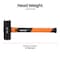 Groz Usa 14" Fiberglass Handle Engineer's Hammer, 4 lb. Head EH/FG/4/14 - alternate 2