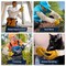 Kings County Tools Long Garden Gloves Breathable Canvas Thorn Proof Leather Gardening Gloves w/ Arm Guard Gauntlet GW03P03-27 - alternate 2