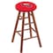 Holland Bar Stool Co Oak Counter Stool, Medium Finish, Western Kentucky Seat RC24OSMed - alternate 1