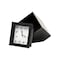 Homeroots 8" Black Ceramic Table Clock 376244 - alternate 2