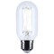 Satco 5.5 Watt T14 LED Medium Base Clear 3000K CCT 120 Volt S12534 - alternate 2