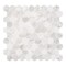 Andova Tiles Amarillo 1.25" x 1.25" Natural Stone Honeycomb Mosaic Wall & Floor Tile ANDAMA103 - alternate 1